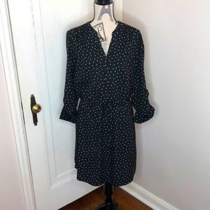 Express Black and White Dress